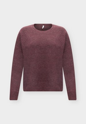 ONLY, ONLOLIVIA O NECK - Pullover - fudge