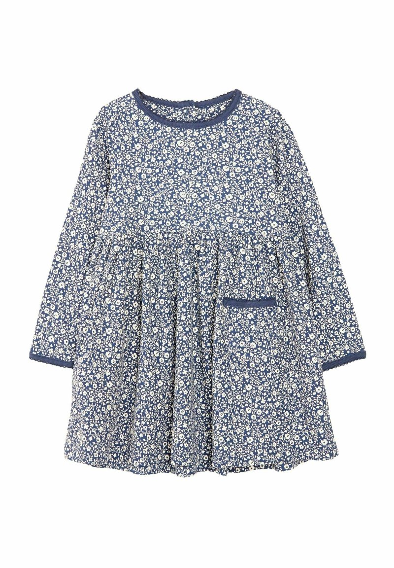 JoJo Maman Bébé DITSY FLORAL CLASSIC-REGULAR FIT - Jerseykleid - navy