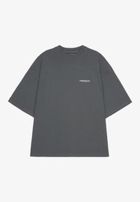 FAWN BOXY TEE - T-shirt con stampa - washed anthracite