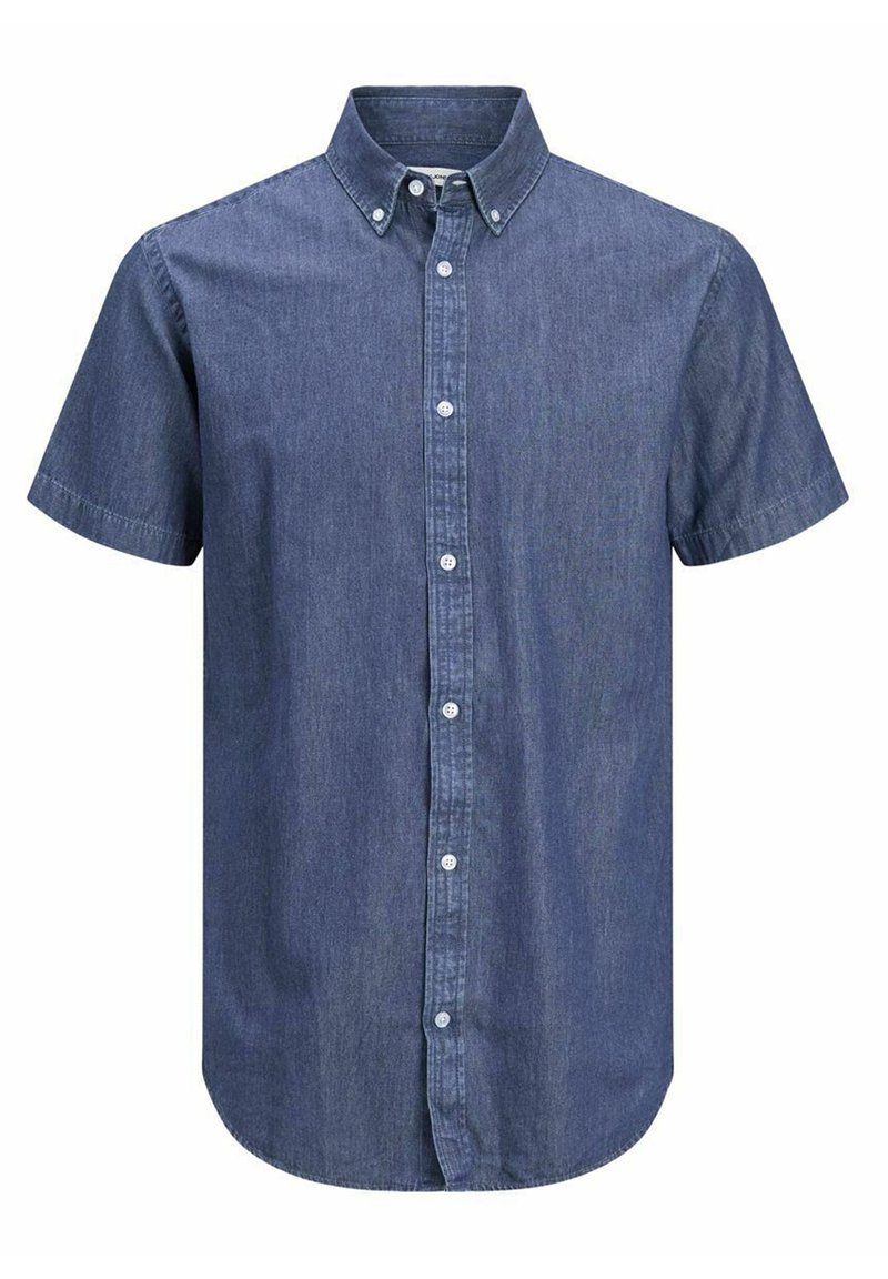 Herren Freizeithemden | Jack & Jones KURZARM Hemd dark blue denim/dark-blue denim - QI04522 Herren Freizeithemden | Jack & Jones KURZARM Hemd dark blue denim/dark-blue denim - QI04522