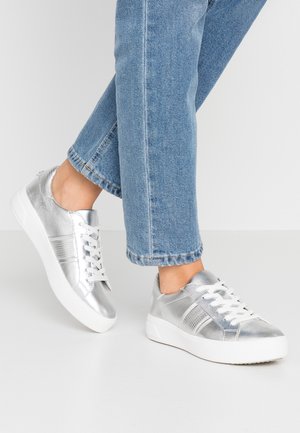Baskets basses - silver-coloured