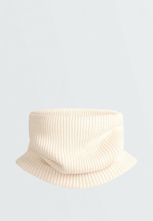 OYSHO, KNIT NECK WARMER - Écharpe tube - ecru