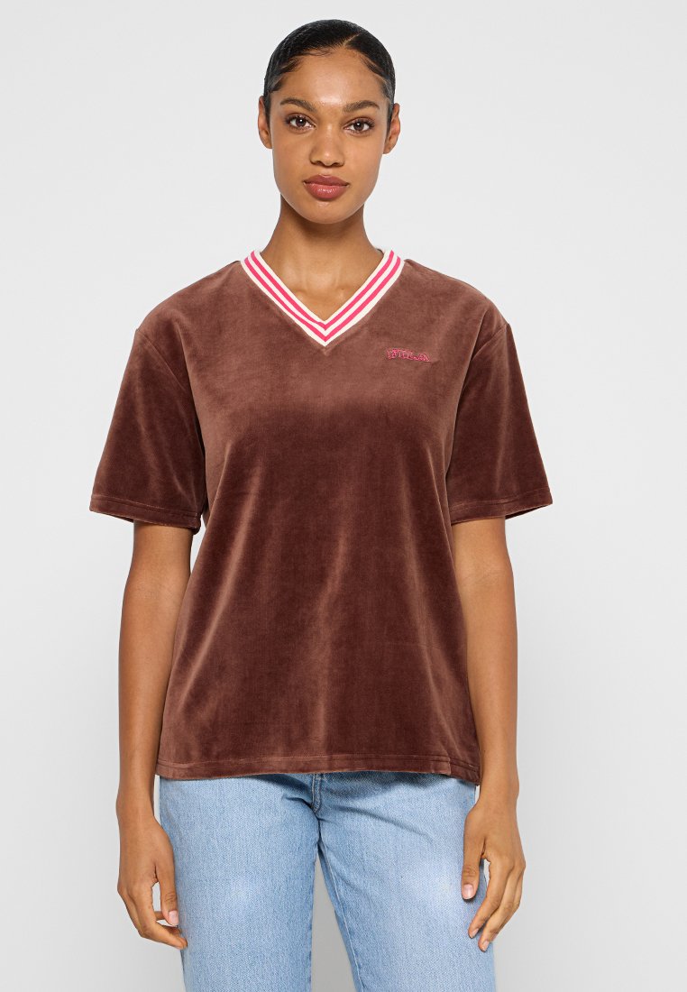 Fila T-shirt basic bruin Fila T-shirt basic bruin