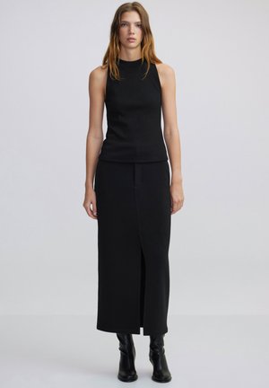 Ipekyol STRAIGHT CUT  - Falda de tubo - black