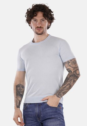 T-shirt basic - celeste