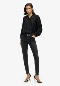 Superdry & Co LONG-SLEEVED - Bluse - black