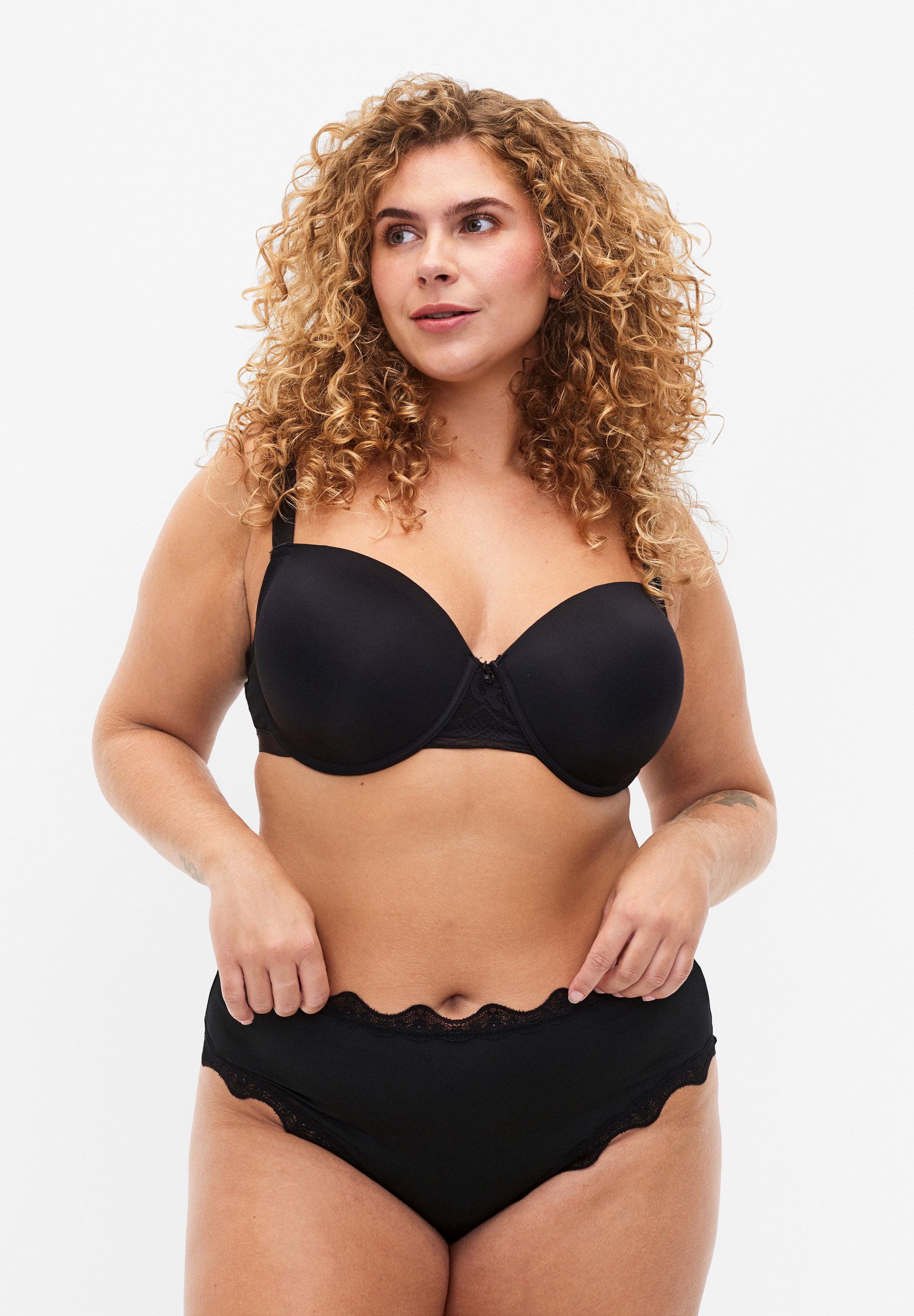 Devoted By Zizzi 2 PACK BRASILIANISCHER Slip black noir ZALANDO.FR