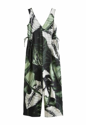 PETITE FIT  V-NECK  - Buksedragter - black green