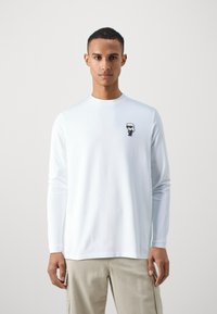 KARL LAGERFELD CREWNECK - Hosszú ujjú felső - white