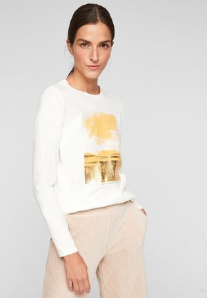 MIT WORDING - Long sleeved top - offwhite placed print