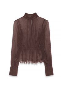 PEPLUM - Bluse - brown