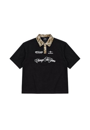 Project X Paris, POLO MANCHES COURTES FOREST - Polo - noir