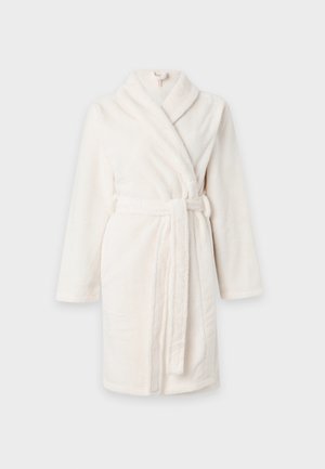Hunkemöller, ROBE SHORT - Bademantel - whitecap gray