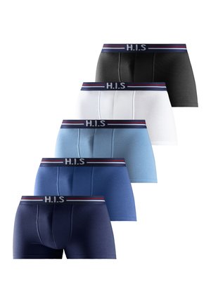 5 PACK - Boxer Briefs - navy, blau, hellblau, schwarz, weiß