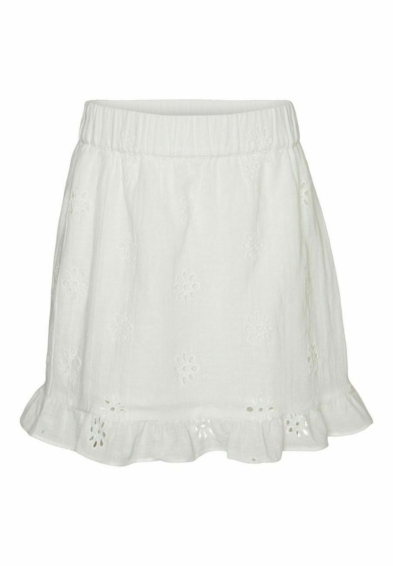 VERO MODA Girl A-lijn rok wit VERO MODA Girl A-lijn rok wit