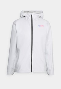 PRINTED FIRST DAWN PACKABLE JACKET - Casaco softshell - white
