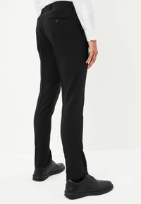 Next SKINNY FIT PLAIN - Pantaloni - black
