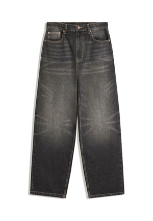 SUPER - Blugi largi - black