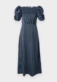 Unselected, navy/powder blue