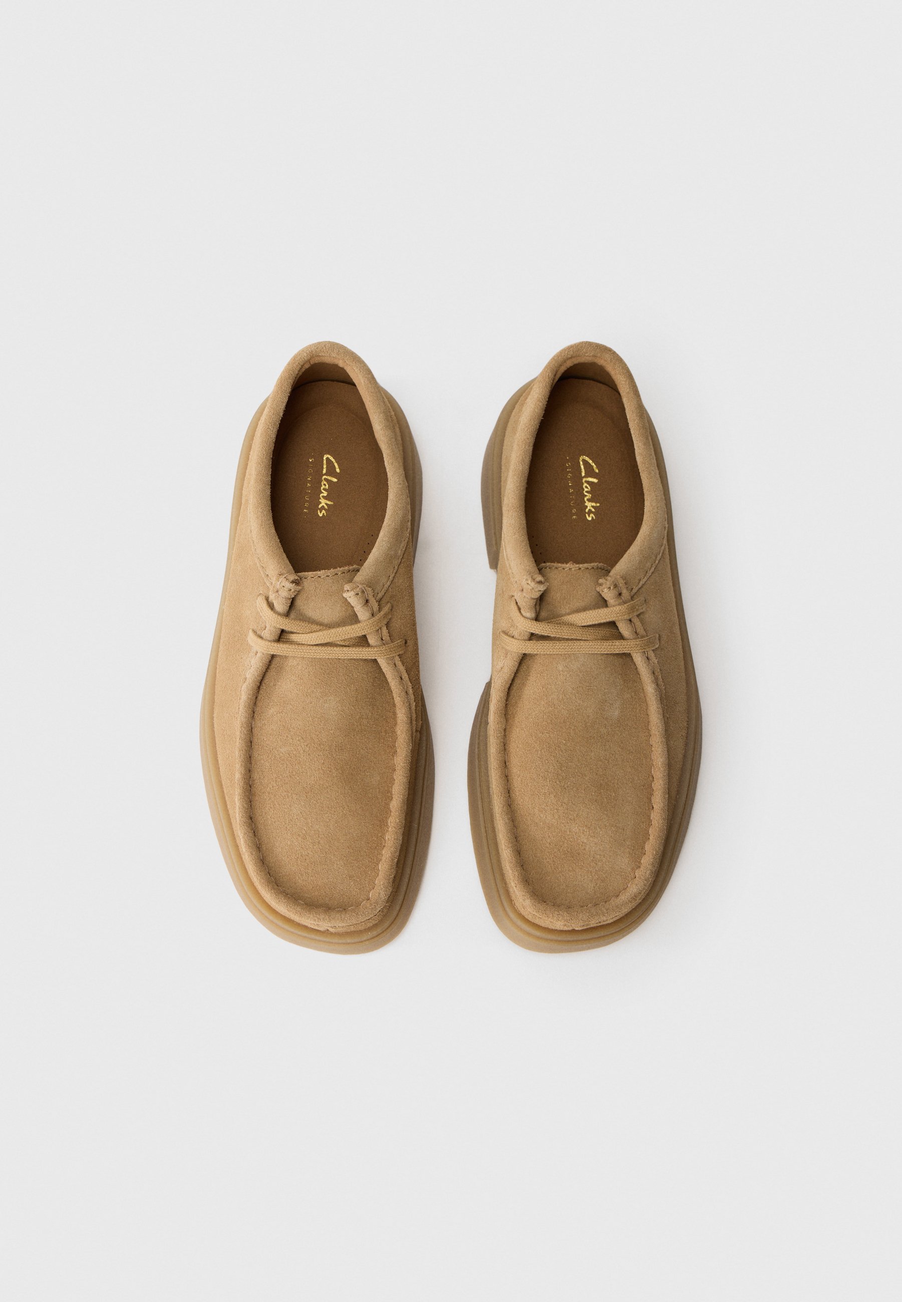 Clarks TORVIEW - Lace-ups - dark sand/sand - Zalando.co.uk