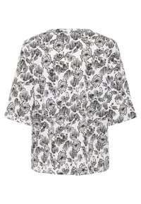 Kaffe KAHALEY PRINTED  - Blůza - chalk w black deep aop