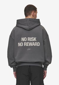 Pegador FOX - Hoodie - washed anthracite
