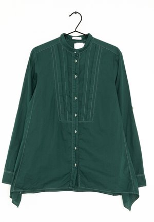 Button-down blouse - green
