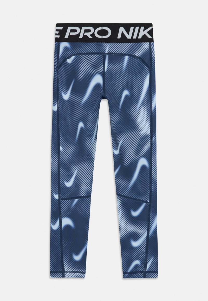Nike Performance UNISEX Leggings midnight navy/white/dark blue