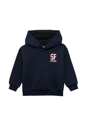 PRINTED - Hoodie - dark blue