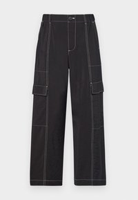 DOUBLE CARGO PULL ON - Nohavice - black
