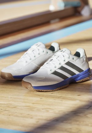 STABIL INDOOR - Chaussures fitness - cloud white   core black   lucid blue