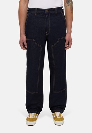MADISON DOUBLE KNEE - Vaqueros cargo - rinsed