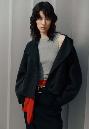 Mango, ADULT - Summer jacket - dark grey