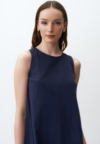 Jimmy Key SLEEVELESS BASIC MINI - Freizeitkleid - dark blue