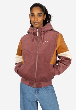 Iriedaily, IRIEDAILY JACKE BLOTCHY CORD - Übergangsjacke - plum