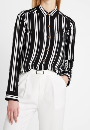 Overhemdblouse - black