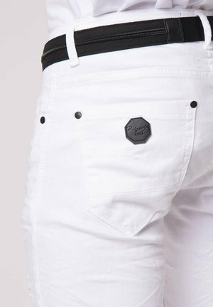 Project X Paris, EFFET USÉ AVEC - Slim fit jeans - blanc