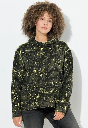 SCHMETTERLINGE LANGARM - Sweatshirt - olive grey