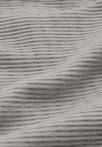 Street One KNIELANGES GLITZER - Strickkleid - grau