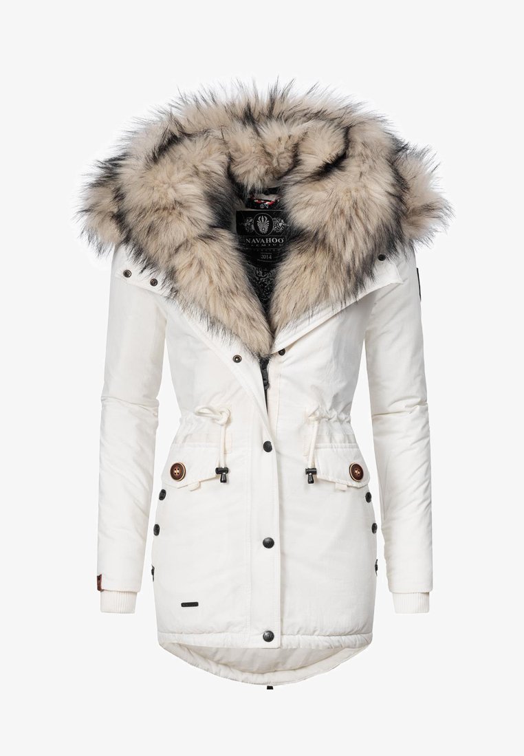 Navahoo SWEETY - Wintermantel - white