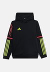 HOODIE KIDS UNISEX - Jersey con capucha - black/team solar yellow/semi lucid red