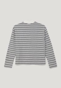 s.Oliver MIT STEHKRAGEN - Langarmshirt - schwarz