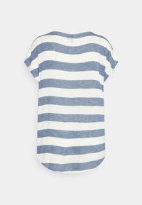 Vero Moda Tall VMWIDE STRIPE - T-shirt estampada - china blue