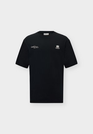 Redefined Rebel, ABRAHAM BOXY FIT - T-shirt imprimé - black rebel