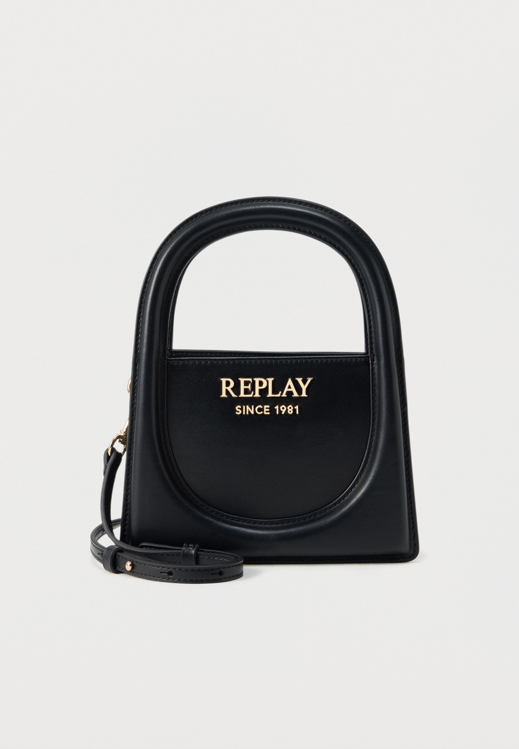 Replay TOP HANDLE BAG - Geantă de mână - black/negru - Zalando.ro