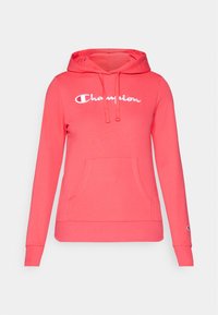ICONS HOODIE WITH LARGE LOGO - Kapuutsiga pusa - pink