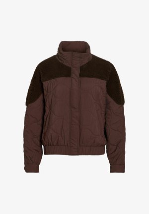 VILA, JACKET VITONE HIGH NECK - Veste d'hiver - coffee bean