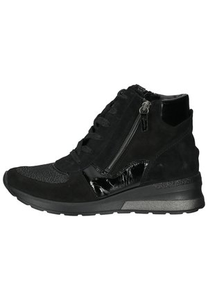 Bottines à lacets - schwarz