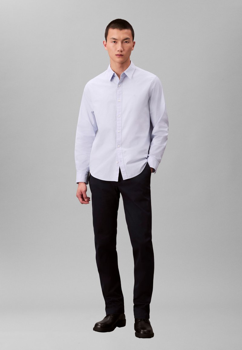 Calvin Klein SLIM STRETCH - Chino kalhoty - dark sapphire