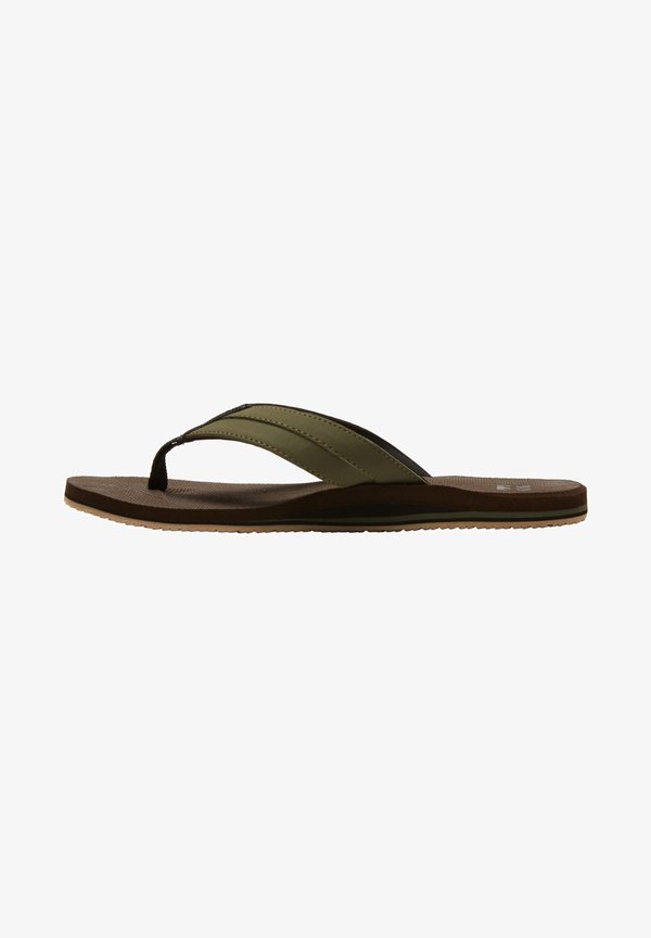 ALL DAY IMPACT - T-bar sandals - chocolate
